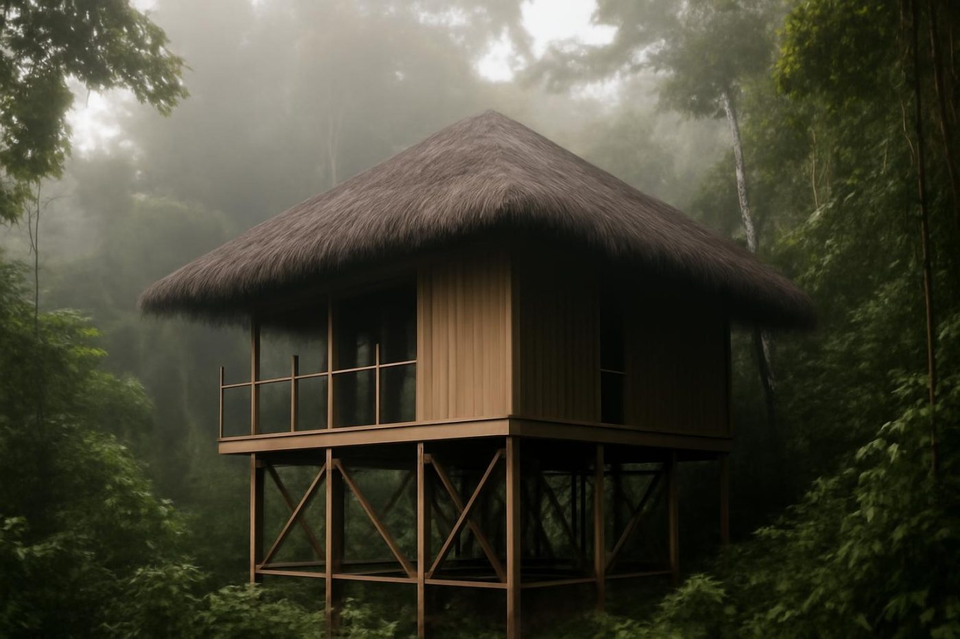 Un edificio que respira selva: la arquitectura bioclimática redescubre el Amazonas ecuatoriano